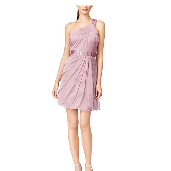 Adrianna Papell Dresses & Skirts - Adrianna Papell 14 Dress Draped One Shoulder